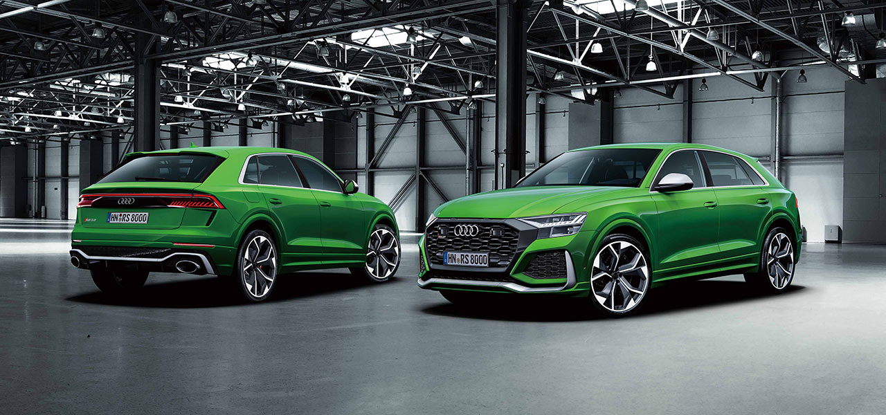 アウディのフラッグシップSUV「Q8」によりスポーティなRSモデルを追加｜Audi