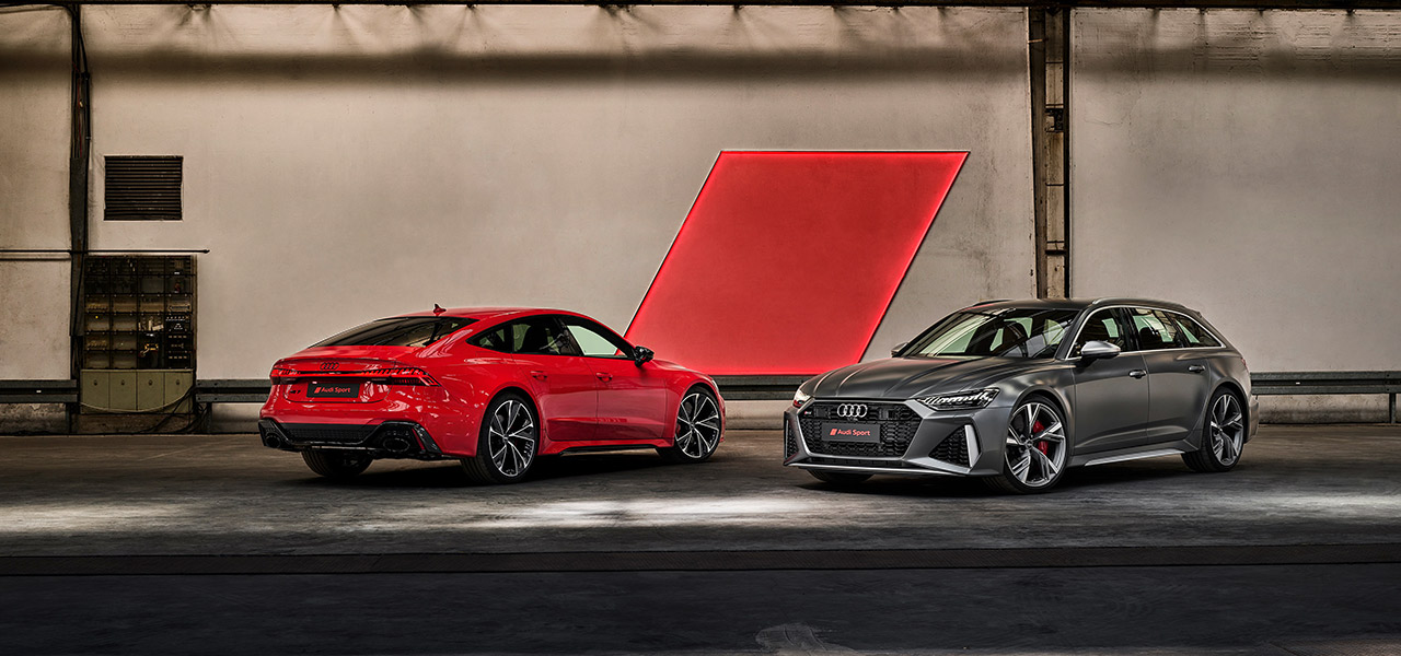 アウディRSシリーズにRS 6アバントとRS 7スポーツバックを新設定｜Audi