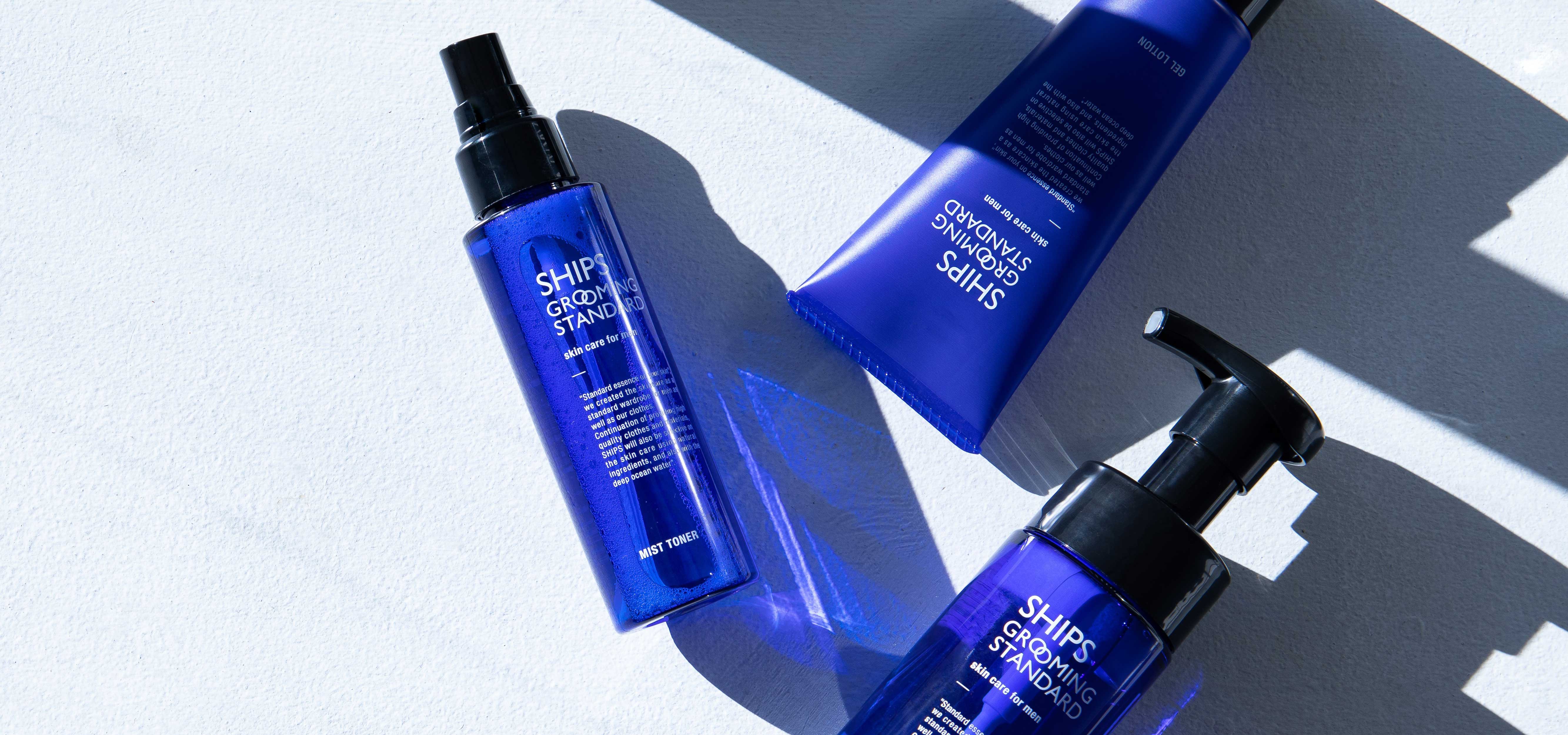 SHIPS' First Men's Skincare Product Line, "SHIPS GROOMING STANDARD" | SHIPS