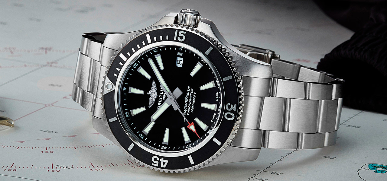 精悍な日本限定モデル「スーパーオーシャン オートマチック 42」｜BREITLING
