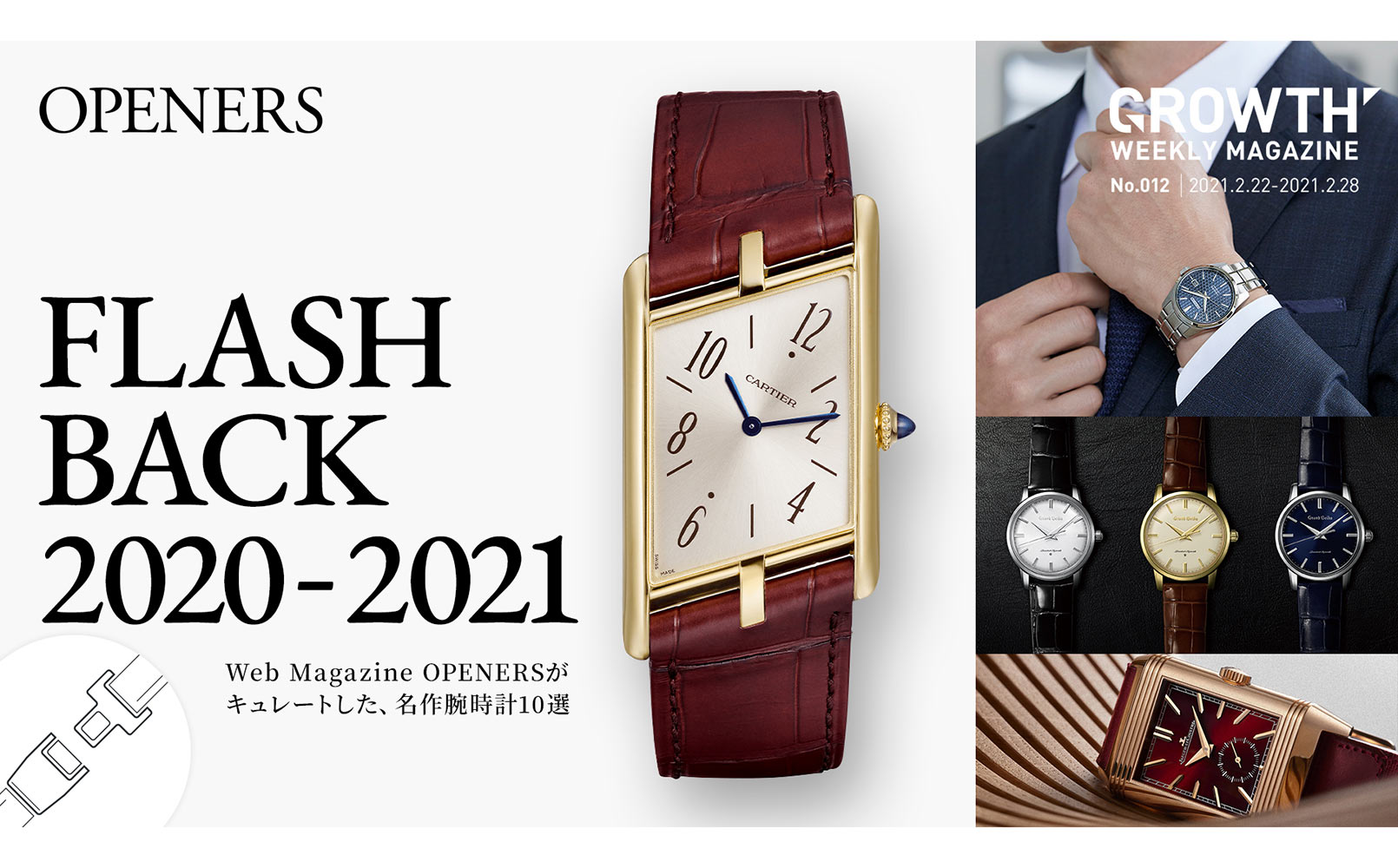 FLASH BACK 2020-2021 Ten Masterpiece Wristwatches Curated by OPENERS Web Magazine