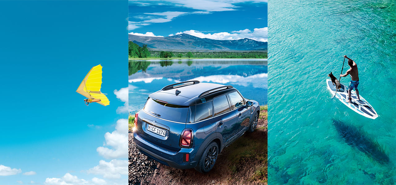 A Limited Edition MINI Crossover Arrives in a Special Blue, New to the Model | MINI