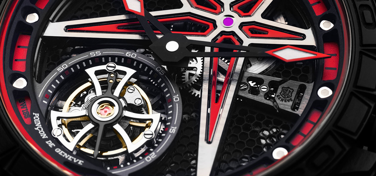 Introducing three innovative new "Excalibur" models from the Roger Dubuis x Pirelli collaboration | ROGER DUBUIS