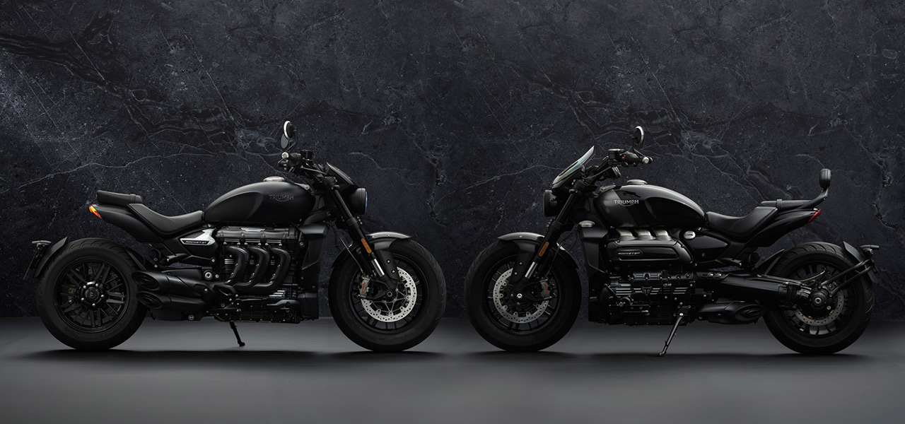 トライアンフ ロケット3にブラックアウトされた2つのリミテッドエディション｜Triumph
