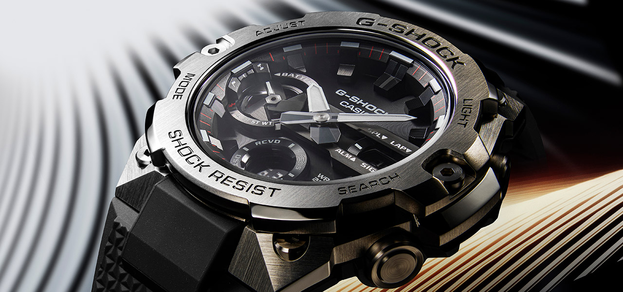 The Stylish and Slimmest 'GST-B400' in the 'G-STEEL' Series | G-SHOCK