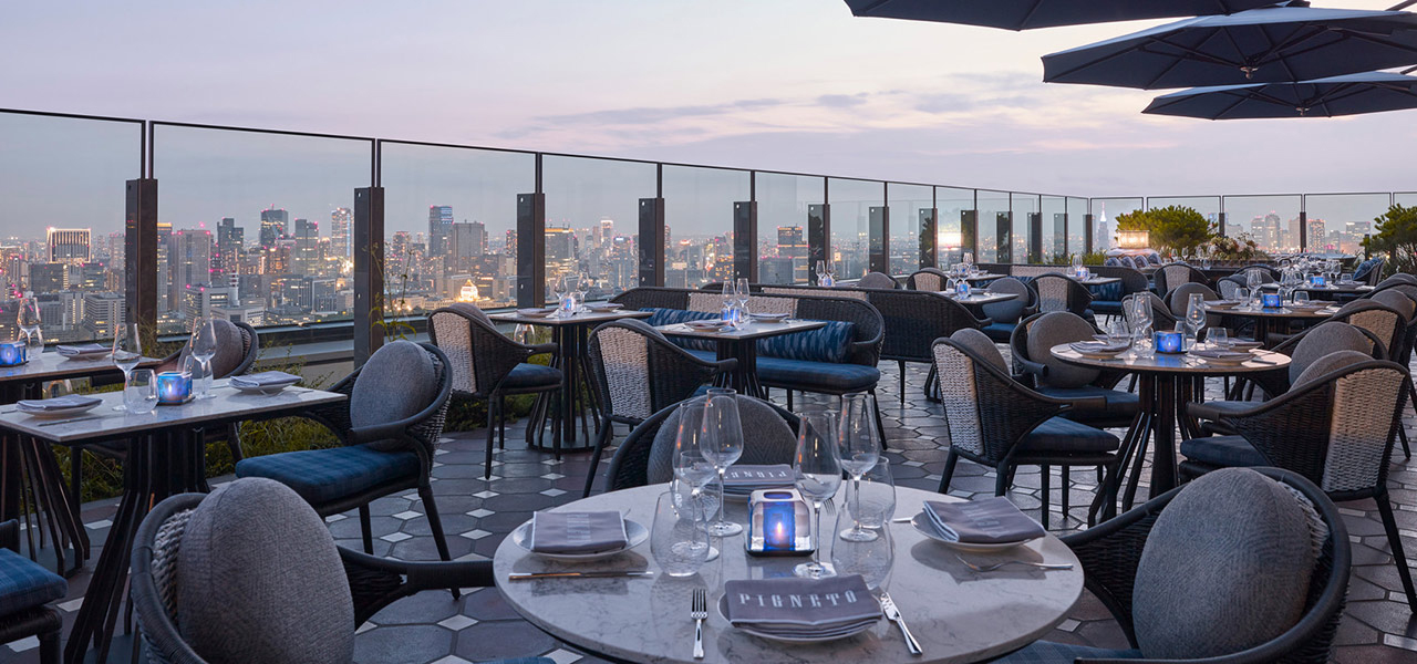 The rooftop terrace of Four Seasons Hotel Tokyo at Otemachi has finally opened | Four Seasons Hotel Tokyo at Otemachi
