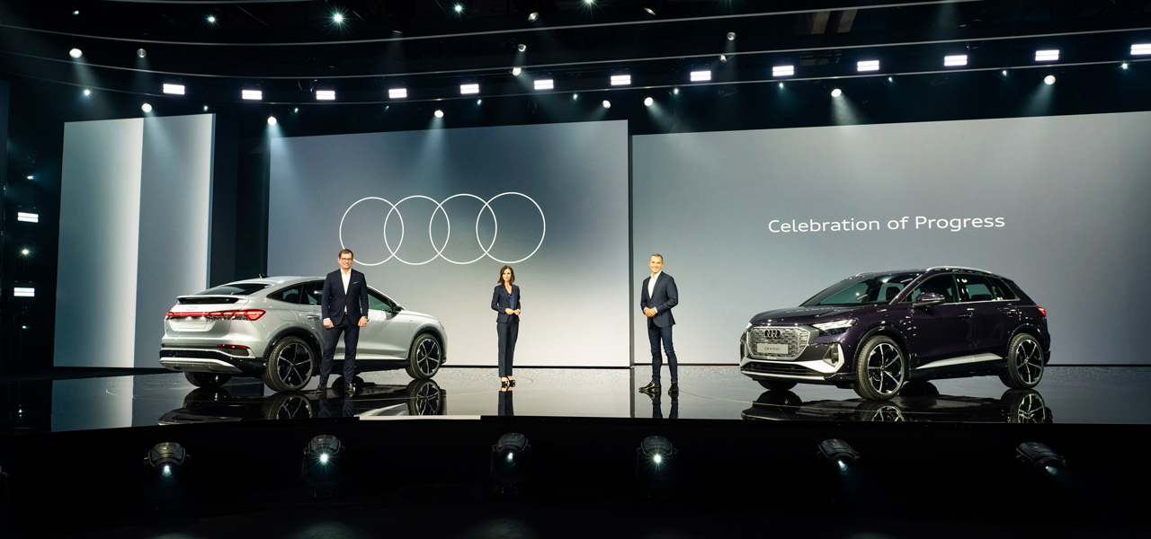 アウディのピュアEV第三弾となるコンパクトSUV 「Q4 e-tron」がオンラインワールドプレミア｜Audi