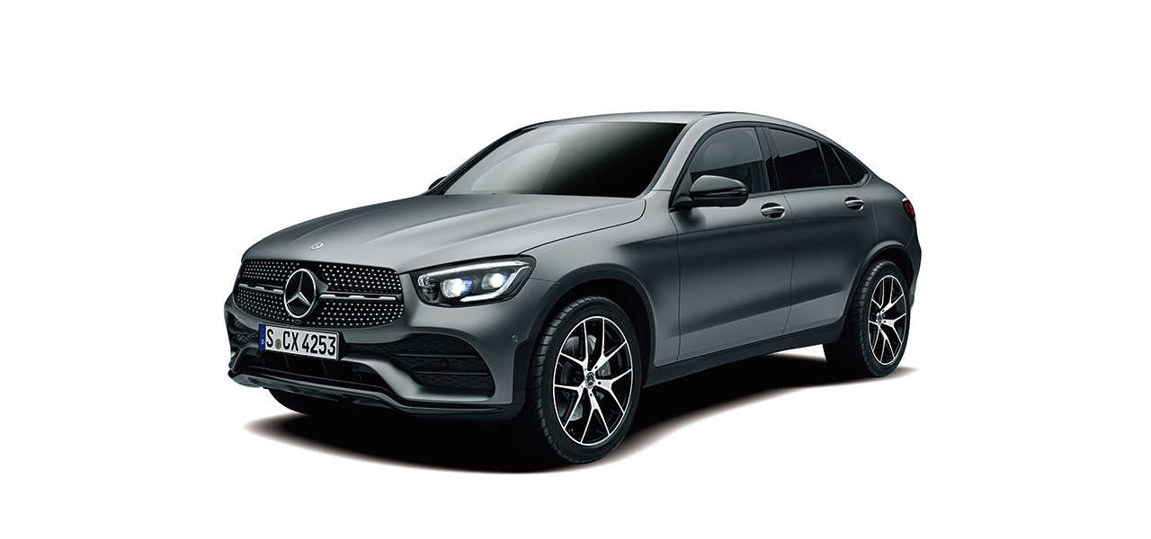 Mercedes-Benz GLC Coupe Gets Exclusive Matte Gray Paint in Limited Edition of 100 Units