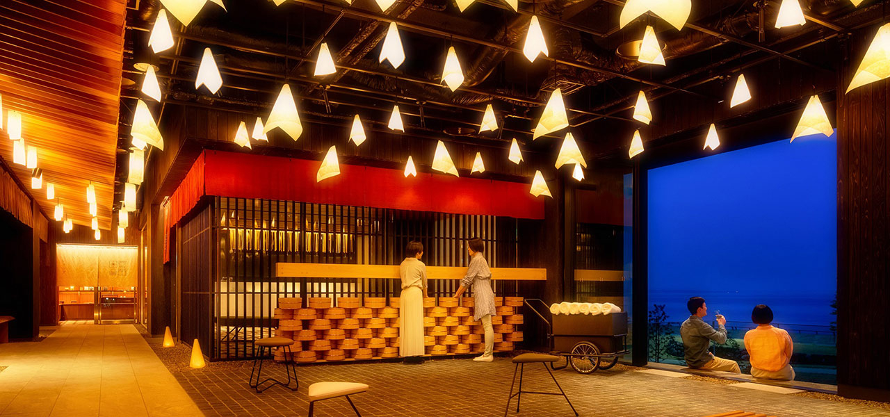 The Concept: A "Dramatic Hot Spring Town." Hoshino Resorts Kai Beppu Opens | TRAVEL