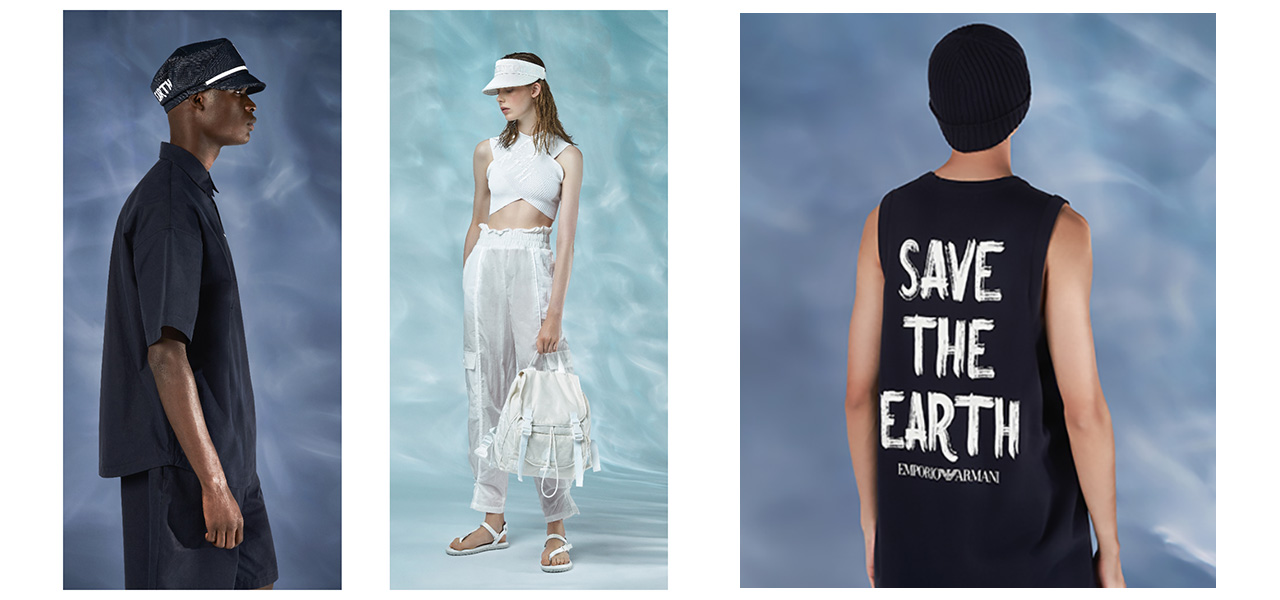 2021年春夏「サステナブル コレクション」を世界同時発信｜EMPORIO ARMANI