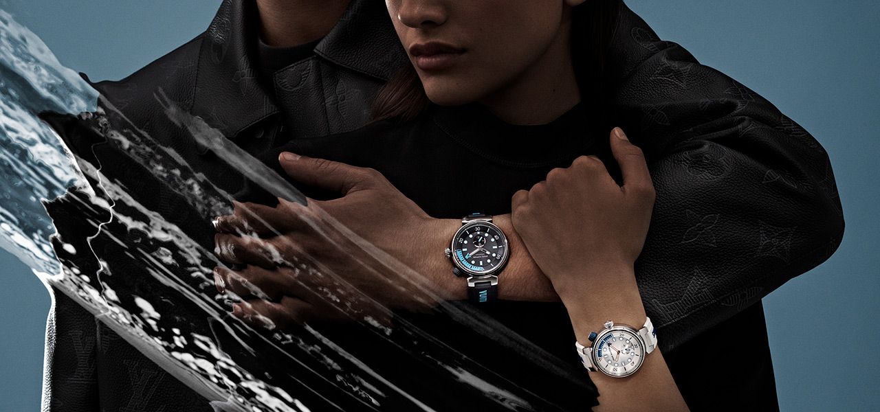 エッジの効いたスポーティなシルエットのタンブール新モデル｜LOUIS VUITTON