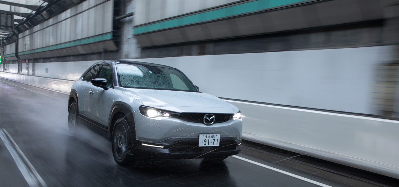 従来と同じような運転の楽しさを追求している──マツダMX-30 EVモデルに試乗｜MAZDA
