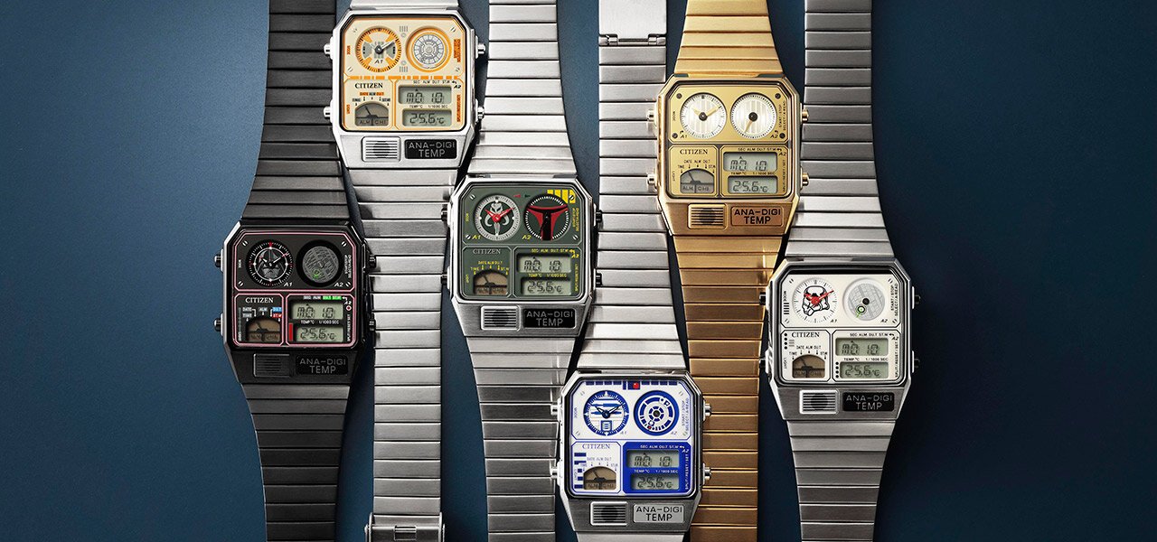 The world of Star Wars, embodied on your wrist: a limited edition model of the Ana-Digi Temp | CITIZEN