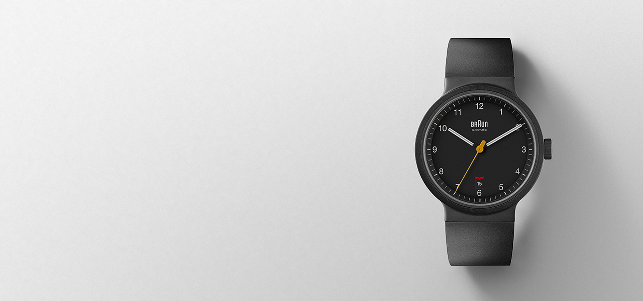 ブランド創立100周年を記念したブラウン初の機械式ウオッチ｜BRAUN
