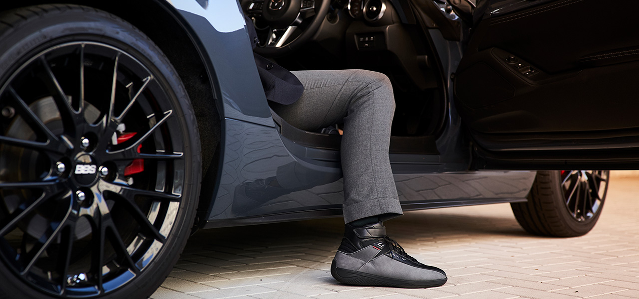 Shoes That Connect You to Your Car? — An Experience Report on a New Concept Driving Shoe from Mazda and Mizuno | MAZDA & MIZUNO