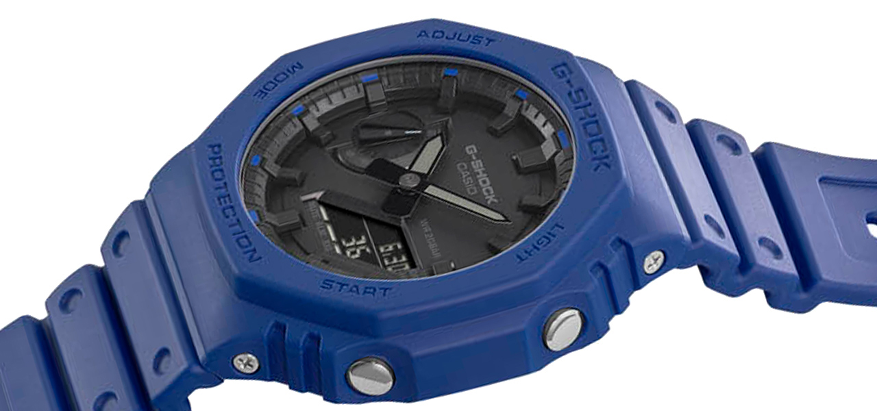 New colorways arrive for the popular “Casioak” GA-2100 with its octagonal bezel｜G-SHOCK