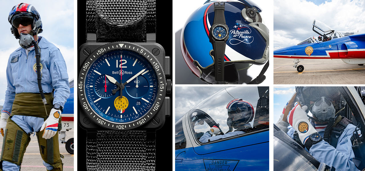数量限定500本。新作「BR 03-94 PATROUILLE DE FRANCE」｜Bell & Ross