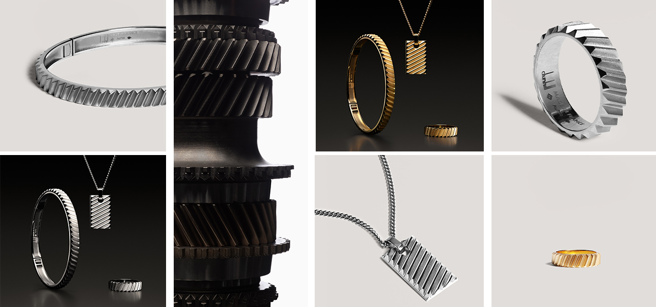 Dunhill's 18K Fine Jewellery Collection "Transmission" | dunhill