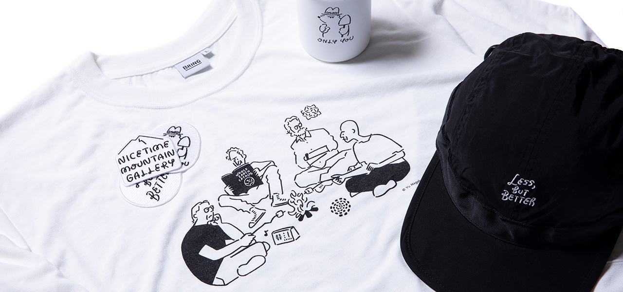 Nicetime Mountain Gallery Launches Collaboration Items with Artist Yu Nagaba
