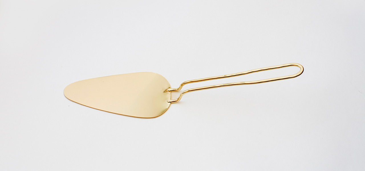 A brass pizza peel proposal for "monk," a standalone restaurant in Kyoto | Lue