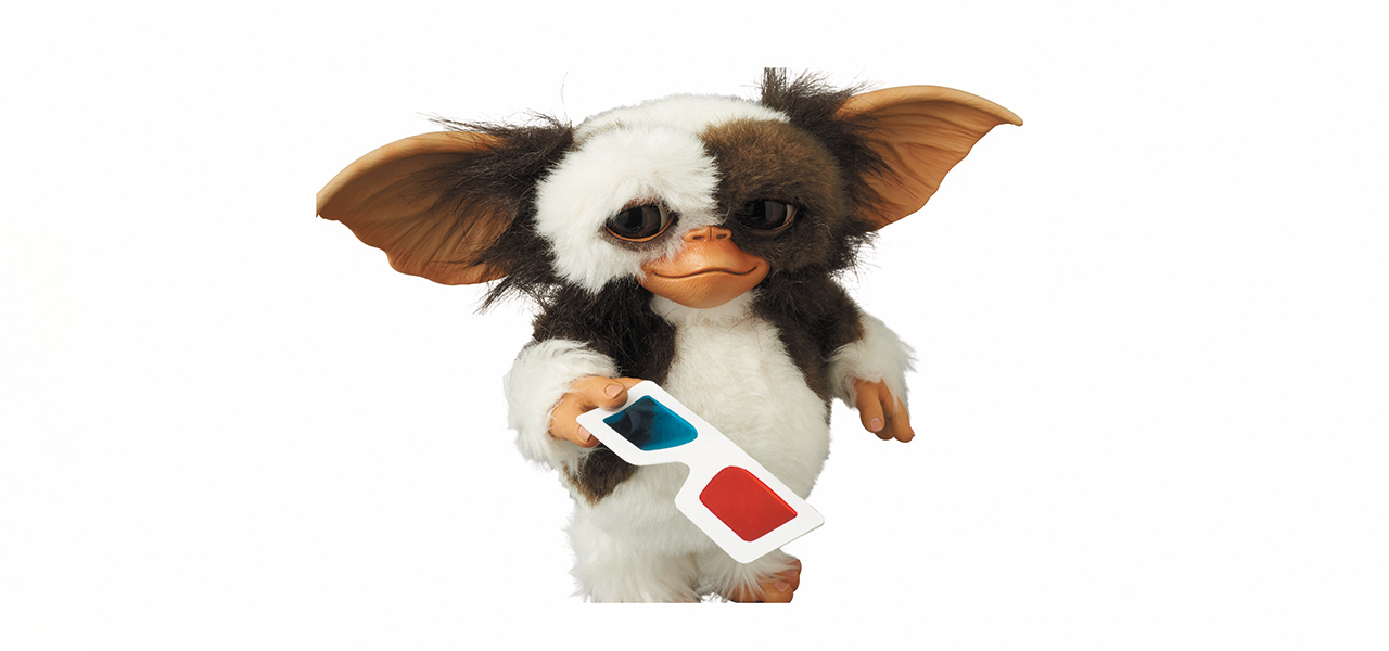 A lifelike Gizmo from "Gremlins" crafted from fur fabric | MEDICOM TOY