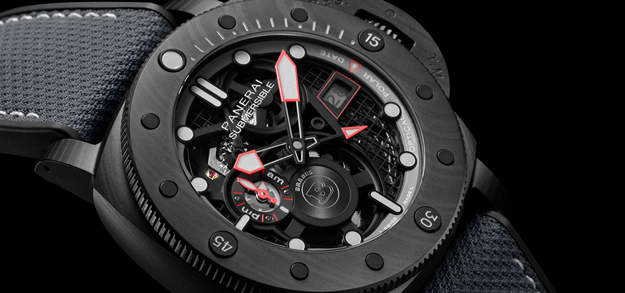 パネライとブラバスが初コラボ！　パネライ サブマーシブル S ブラバス Black Ops エディション｜PANERAI