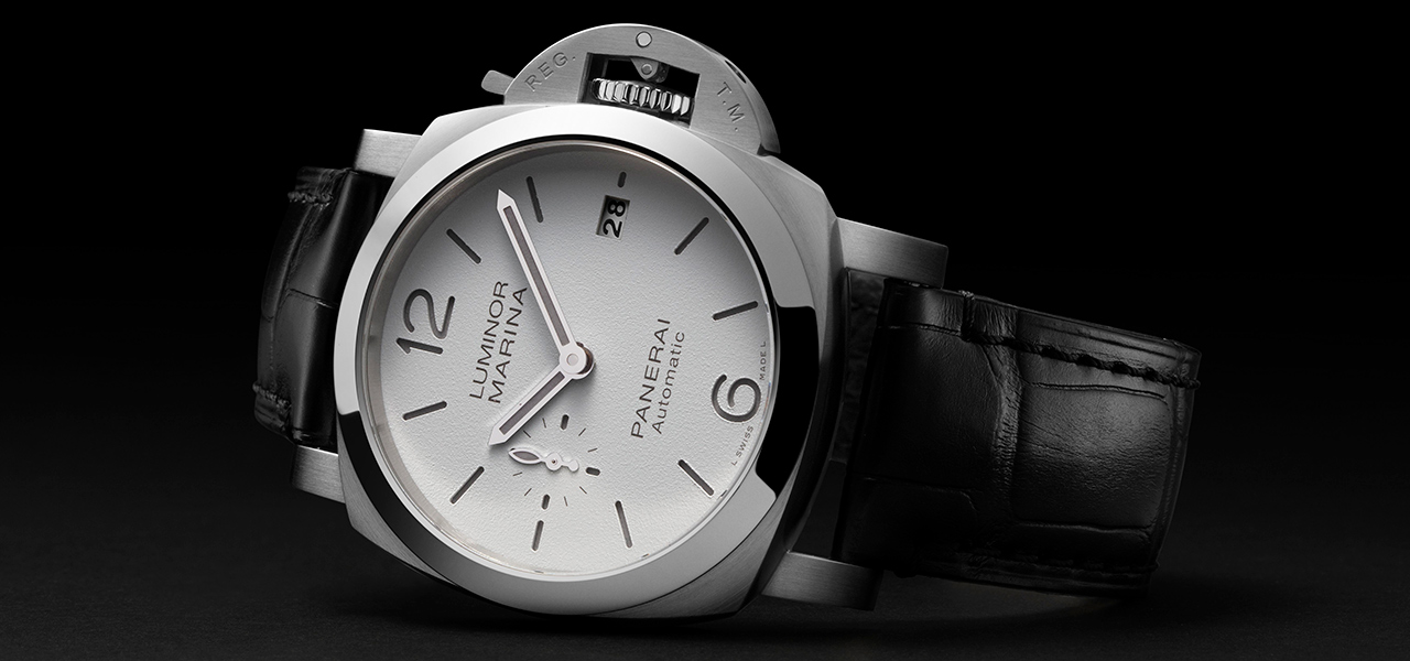 アイコニックなルックスはそのまま、腕載せがいい40ミリ径にダウンサイズ｜PANERAI
