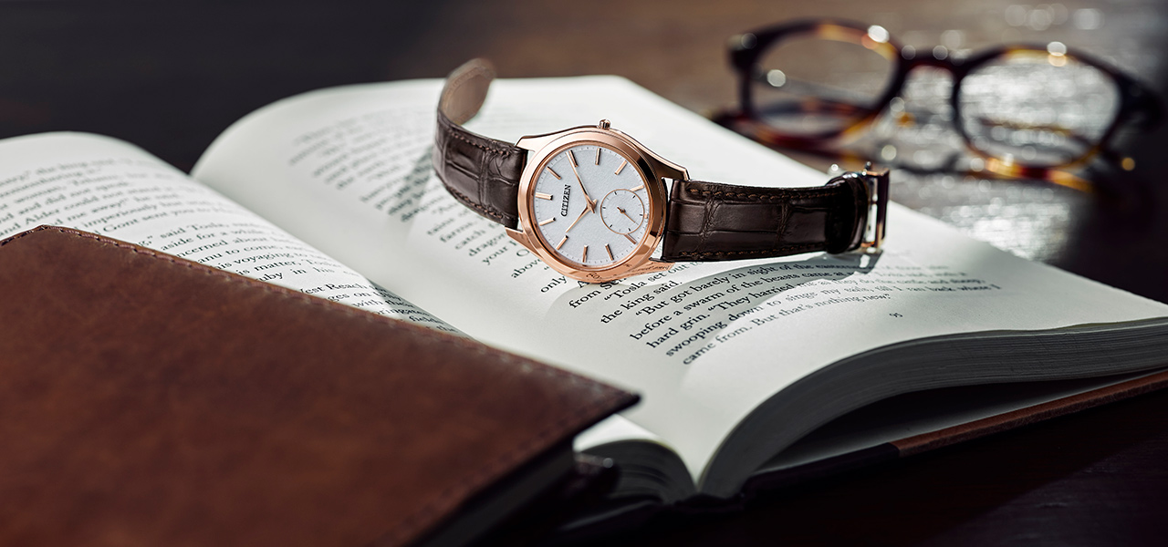 Classical Appearance and Overwhelming Thinness. The New "Citizen Eco-Drive One" Achieves a Standard Look.