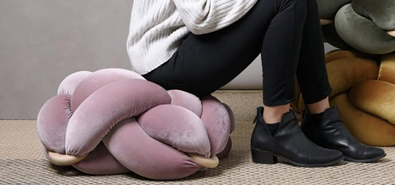 Comfortable and visually delightful. Knot Studio introduces interior furniture with a touch of whimsical form.