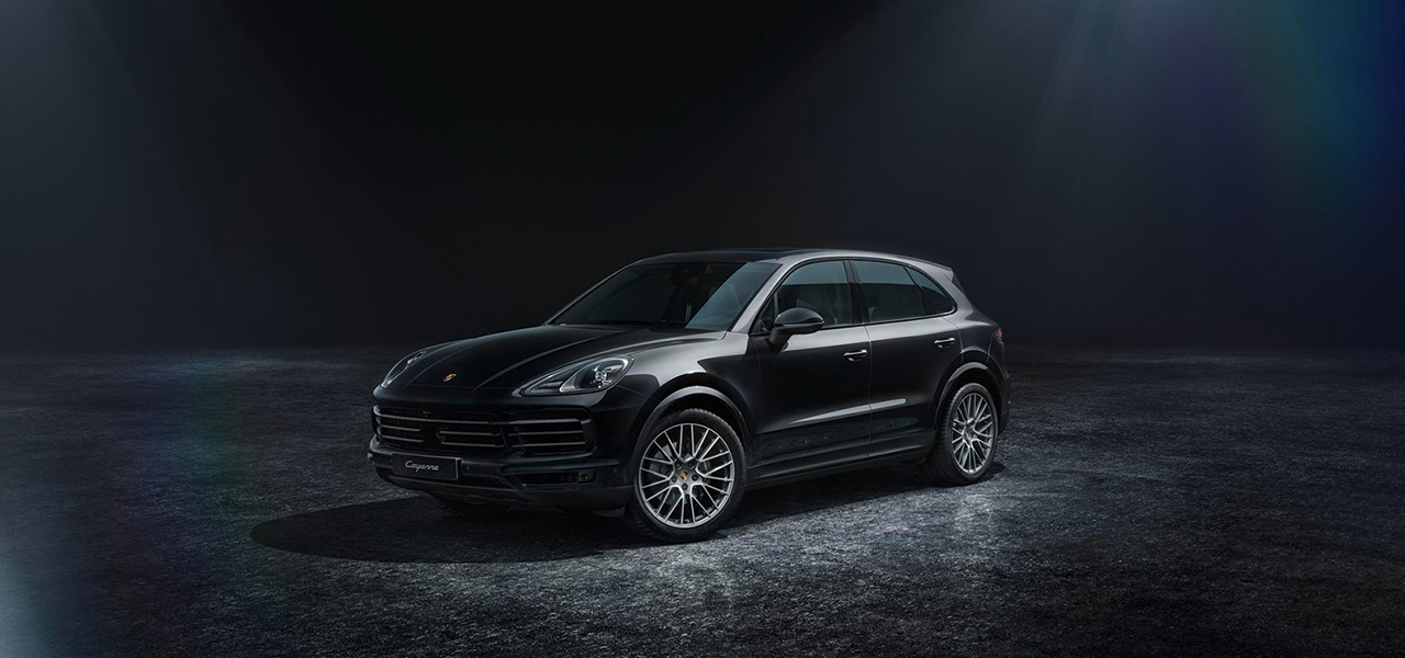 ポルシェ カイエンにサテンプラチナ塗装のデザインエレメントが光る特別仕様車｜Porsche