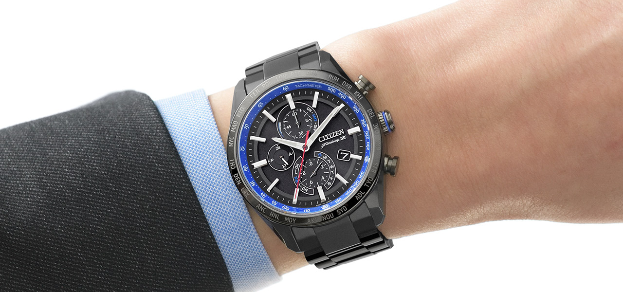 Citizen Attesa Synchronizes with the Nissan Fairlady Z: A Collaboration Realized.