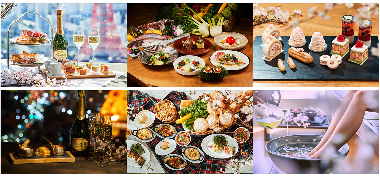 Embrace Spring at Andaz Tokyo! Special Spring Menus Featuring Cherry Blossom Sweets and Vibrant Dishes | Andaz Tokyo Toranomon Hills