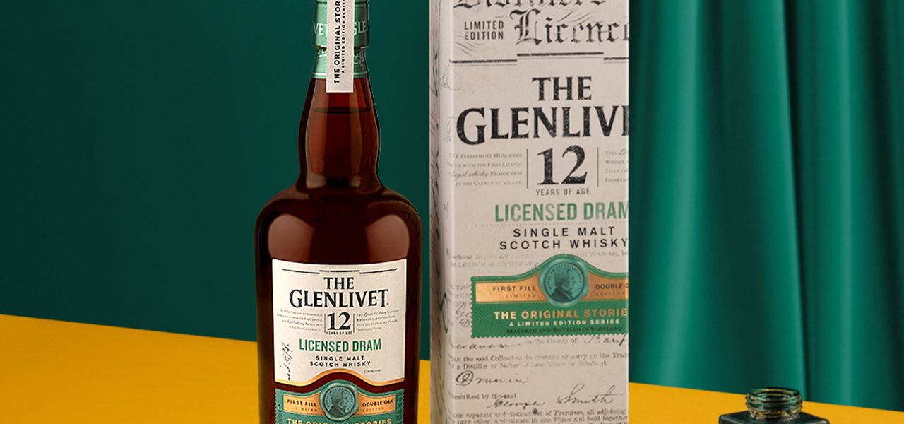 The Single Malt of Beginnings. The Limited Edition 'The Glenlivet 12 Year Old Licensed Dram' Arrives | THE GLENLIVET