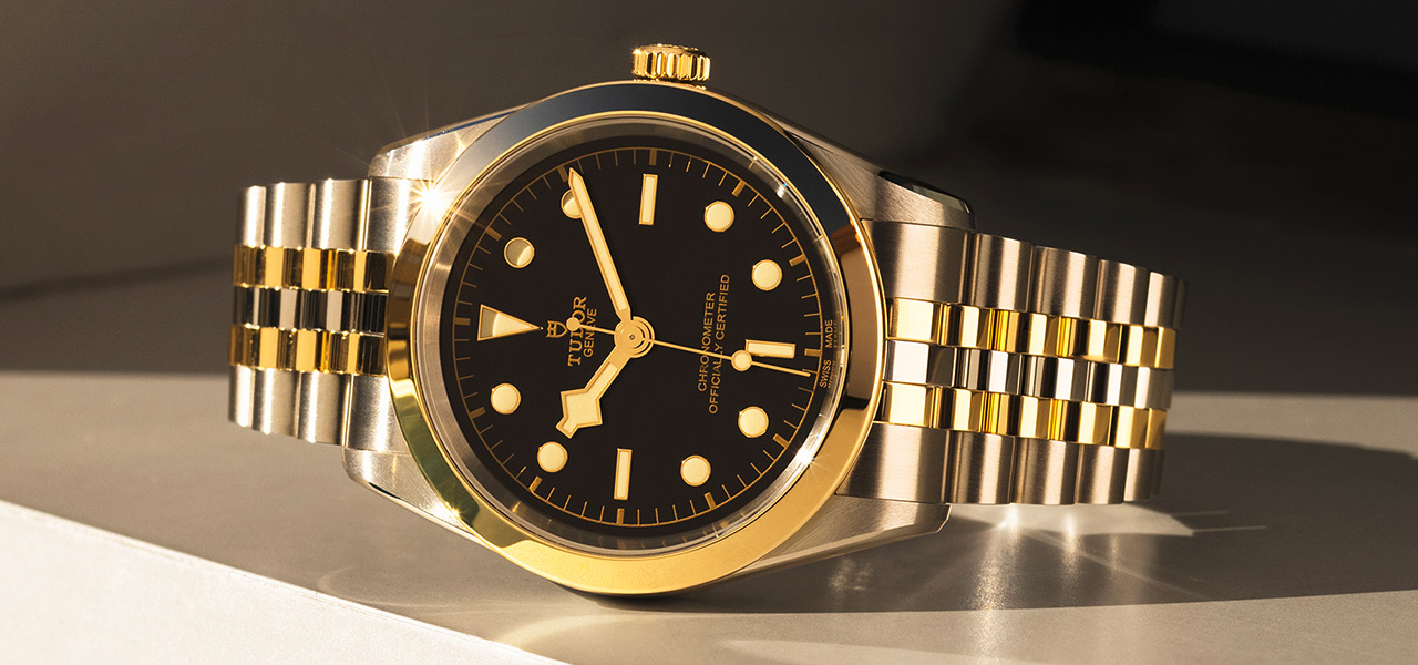 Robustness that exudes Tudor's signature style, with a genderless design. The 'Black Bay 31/36/39/41 S&G' clad in sparkling yellow gold | TUDOR