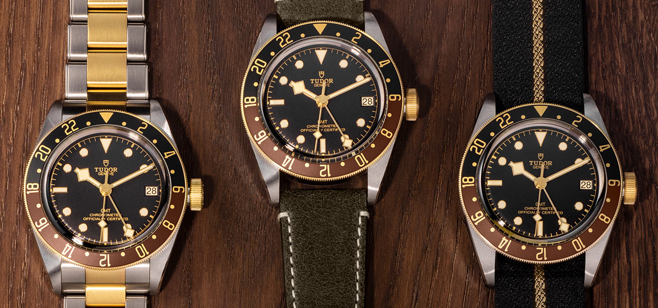 A striking neo-vintage presence. The new "Black Bay GMT S&G" | TUDOR