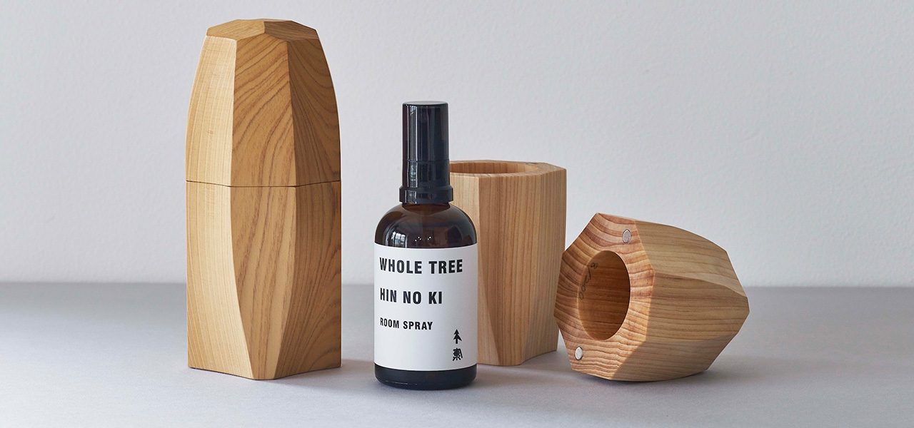 Resonant Sensibilities Create the "Room Spray / HIN NO KI" | WHOLE TREE and Stylist's Own