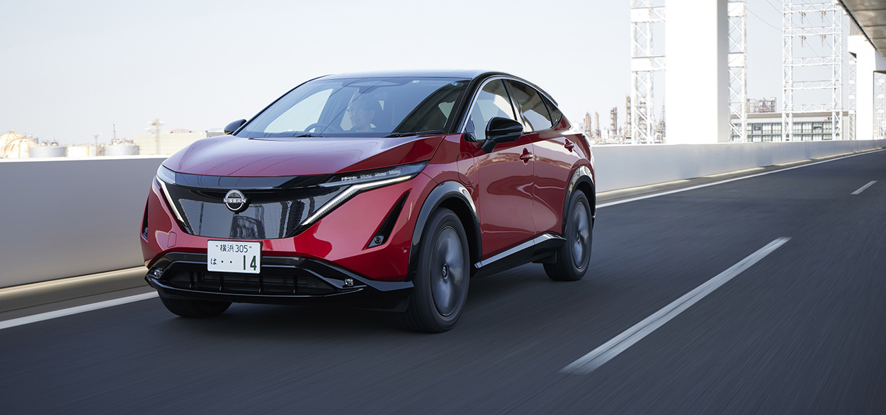 A Test Drive of Nissan's Masterpiece BEV, the Ariya | NISSAN