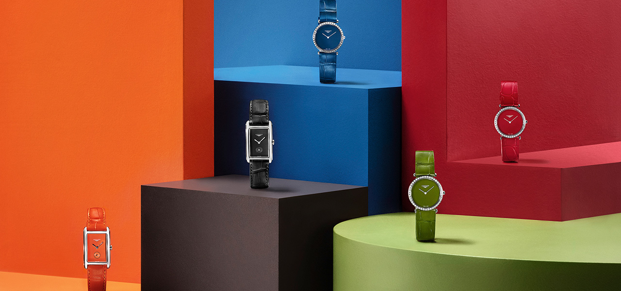 Monochromatic Individuality as a Bold Accent: Longines Presents its Color Watch Collection | LONGINES