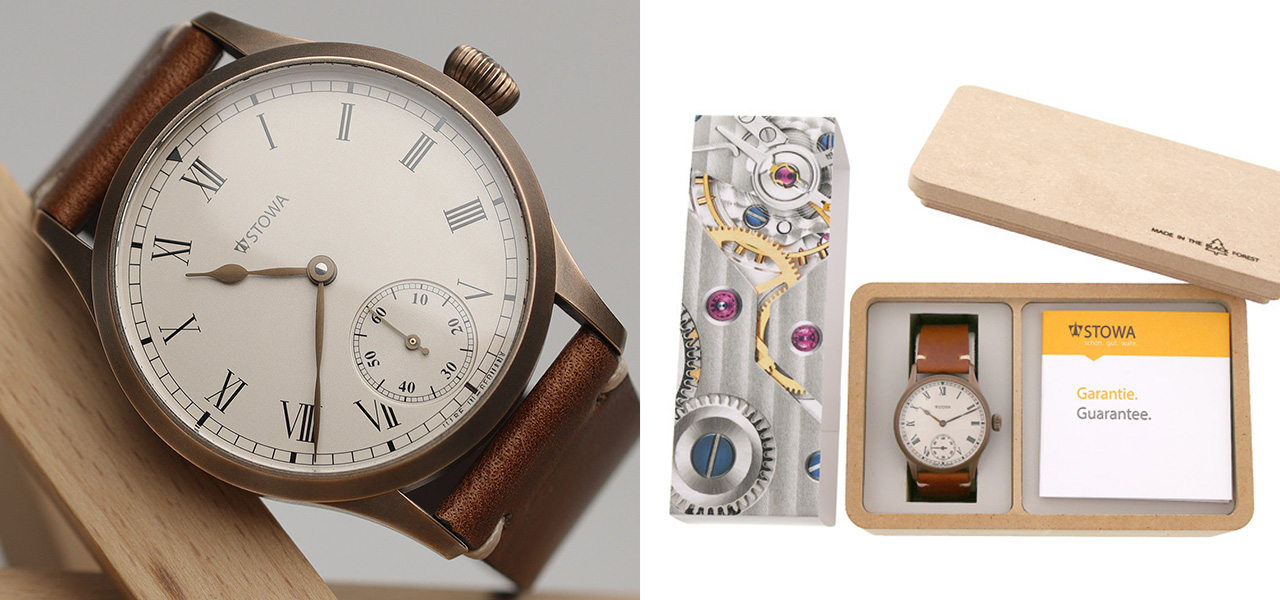 A Clean, Mature Bronze Case Model That Ages Beautifully | STOWA