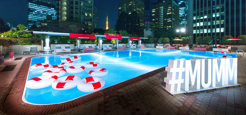 The legendary '#MUMMBEACHCLUB' is back for the first time in three years! | MAISON MUMM