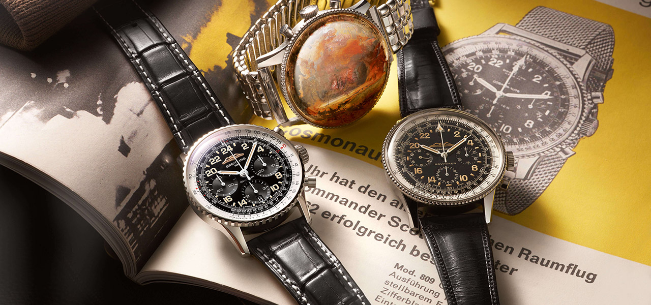 “世界初の宇宙に飛んだスイス製腕時計”を復刻した新作｜BREITLING
