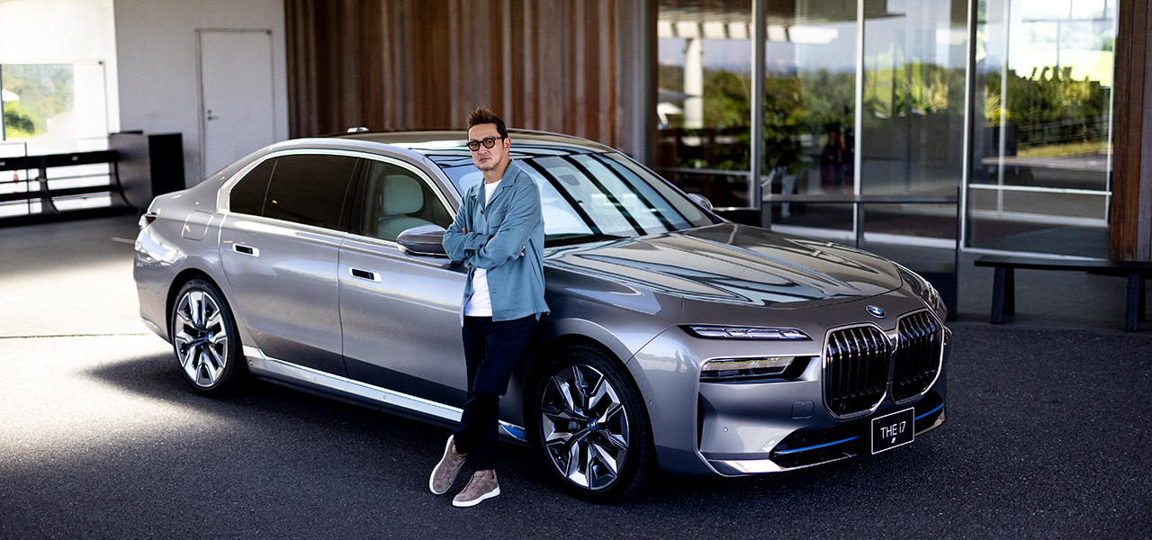 歌舞伎俳優 中村獅童が語る、新たなる時代を創造するラグジュアリーセダンBMW i7の魅力｜BMW
