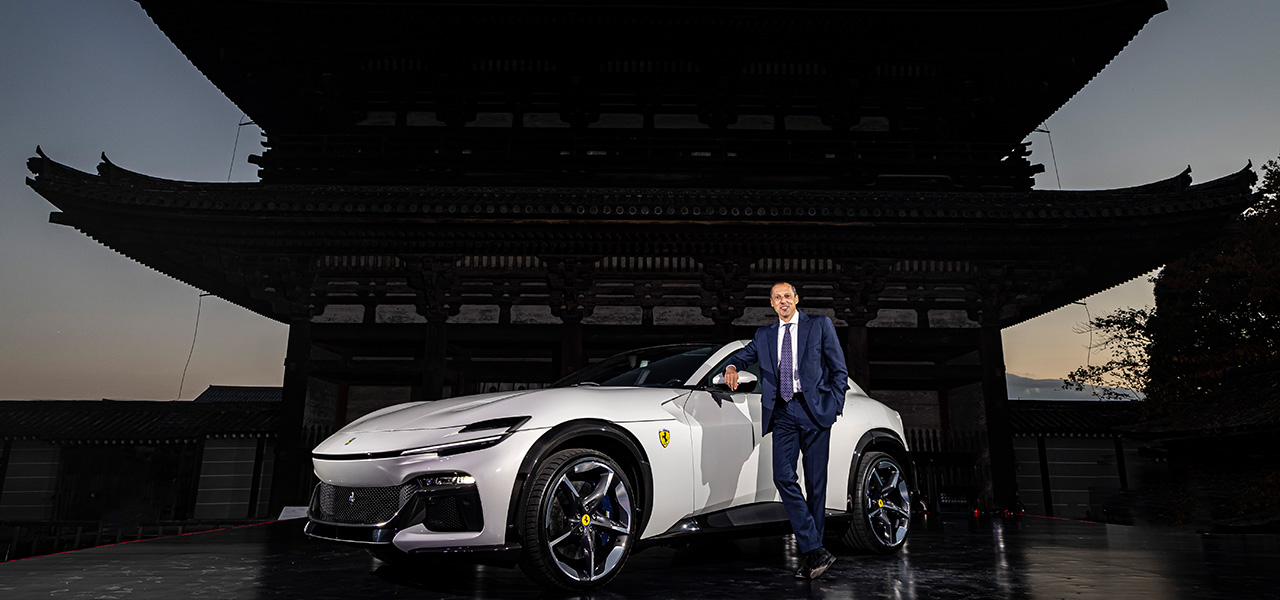 プロサングエが日本上陸──フェラーリジャパン社長が語る、同車がSUVではない理由｜Ferrari