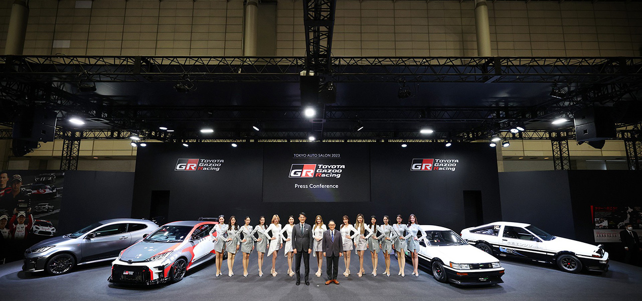 テーマは「トヨタはクルマ好きを誰ひとり置いていかない」──GAZOO Racingとレクサスが東京オートサロン2023に出展｜TOYOTA