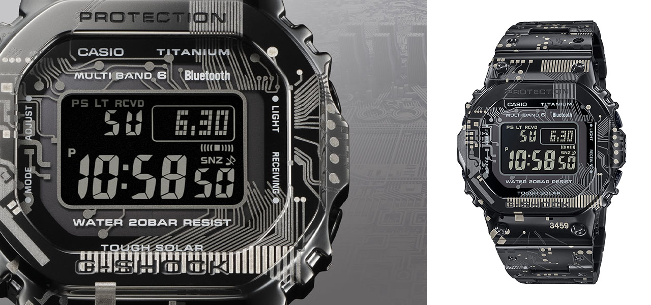 初代G-SHOCKをフルメタル化した「GMW-B5000」シリーズから、チタン合金採用のスペシャルモデル登場｜G-SHOCK