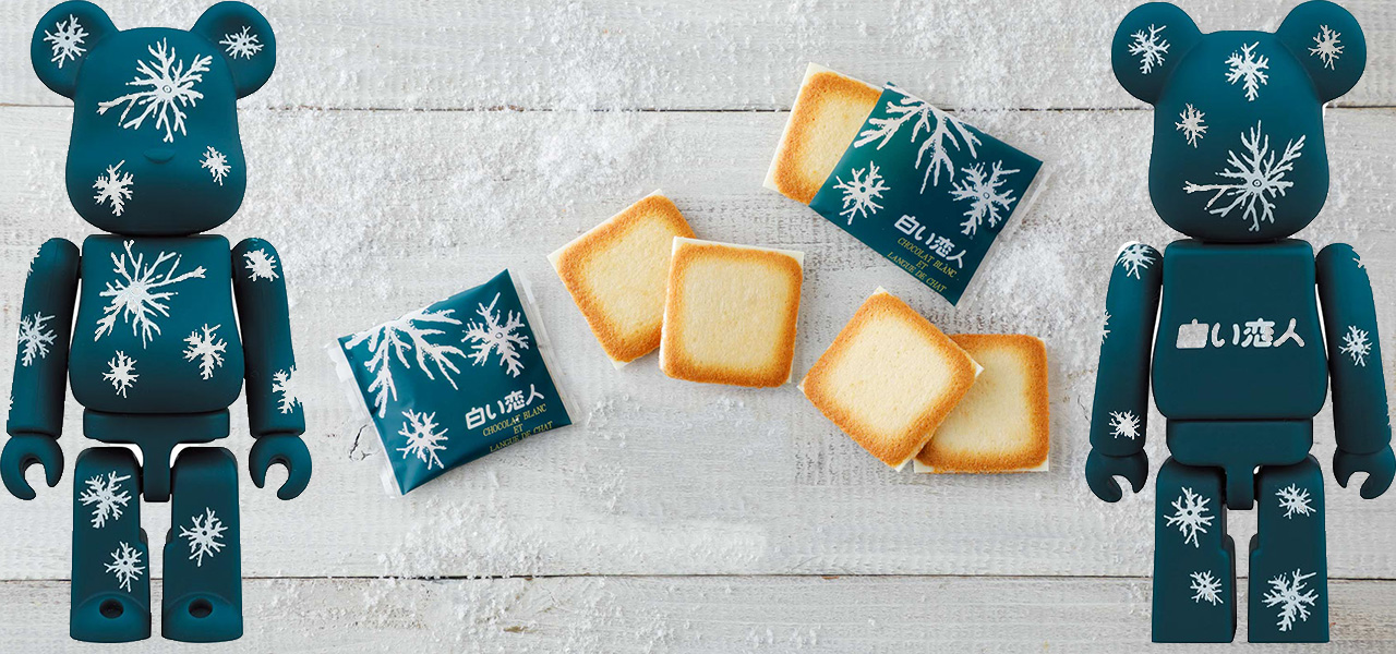 The creation of "Shiroi Koibito × BE＠RBRICK Snow Crystal 100%," inspired by traditional packaging | MEDICOM TOY
