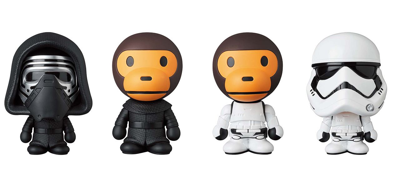The Highly Anticipated New Series in the VCD × BAPE®️ STAR WARS Collection Has Arrived | MEDICOM TOY