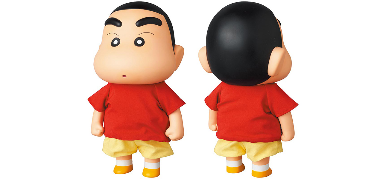From the anime "Crayon Shin-chan," celebrating its 30th anniversary, comes Shin-chan in his early anime design | MEDICOM TOY