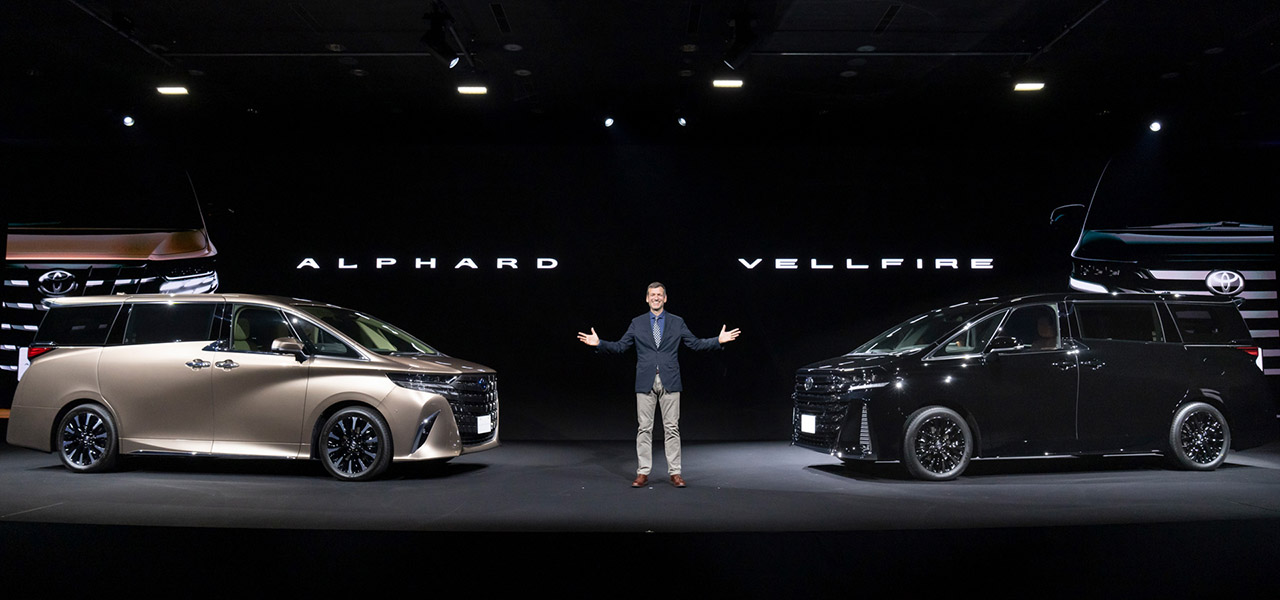 Toyota's flagship minivans, the Alphard and Vellfire, receive a full model change after eight years—achieving comfort comparable to luxury sedans | TOYOTA