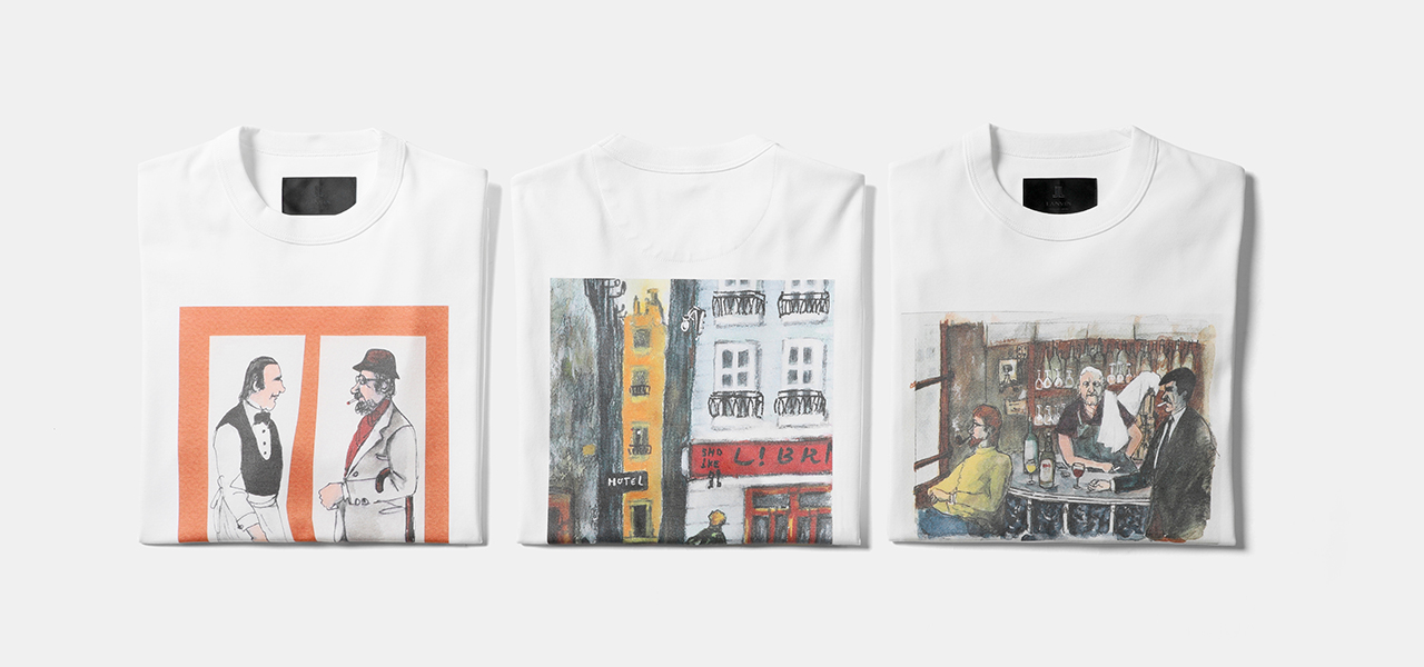Limited Edition: Collaboration T-shirts for Shotaro Ikenami's 100th Birthday | LANVIN COLLECTION
